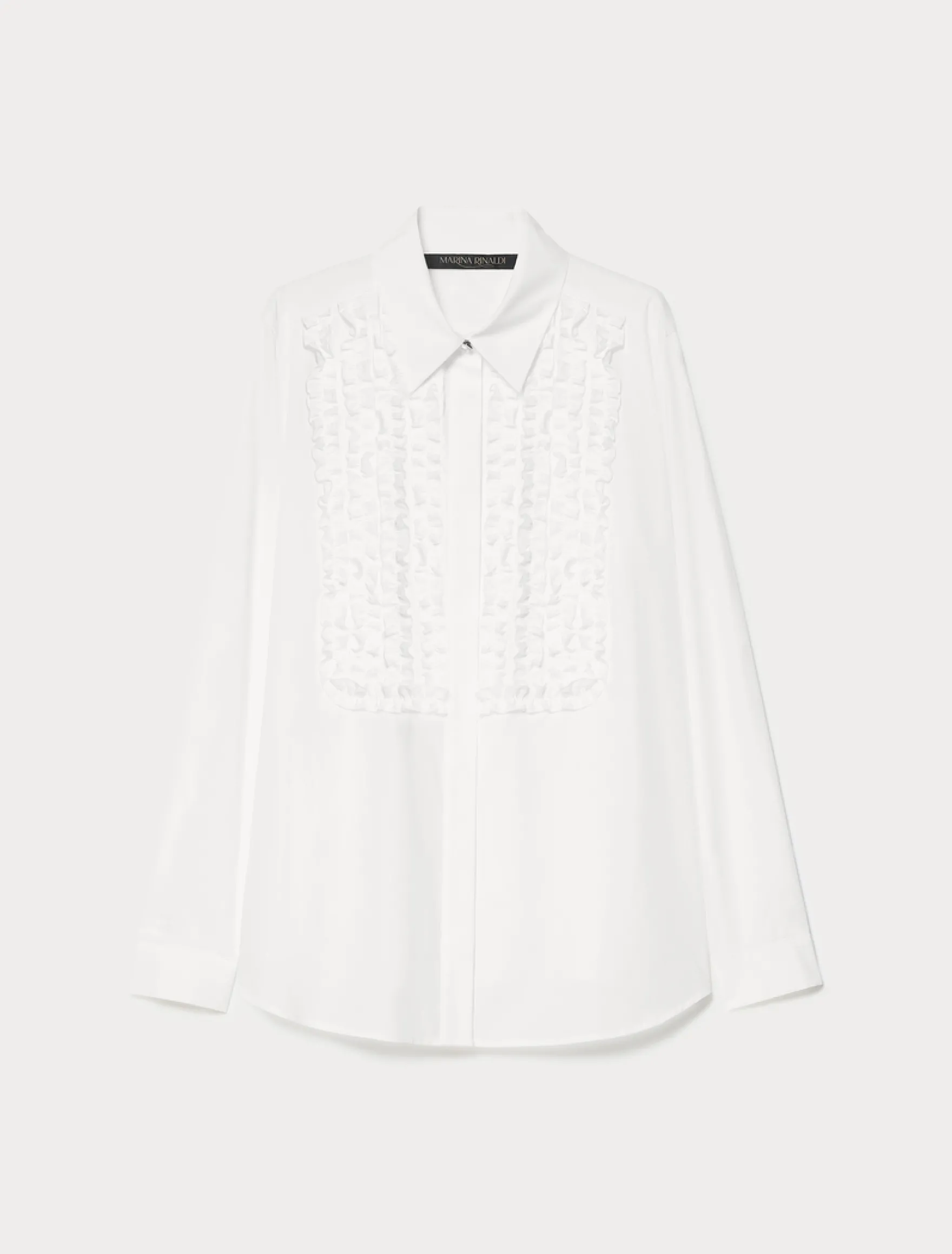 Camicia in popeline di cotone organico - BIANCO OTTICO