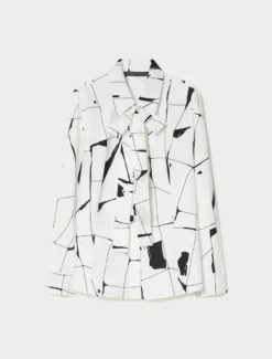 Camicia in popeline di puro cotone - BIANCO