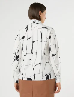 Camicia in popeline di puro cotone - BIANCO