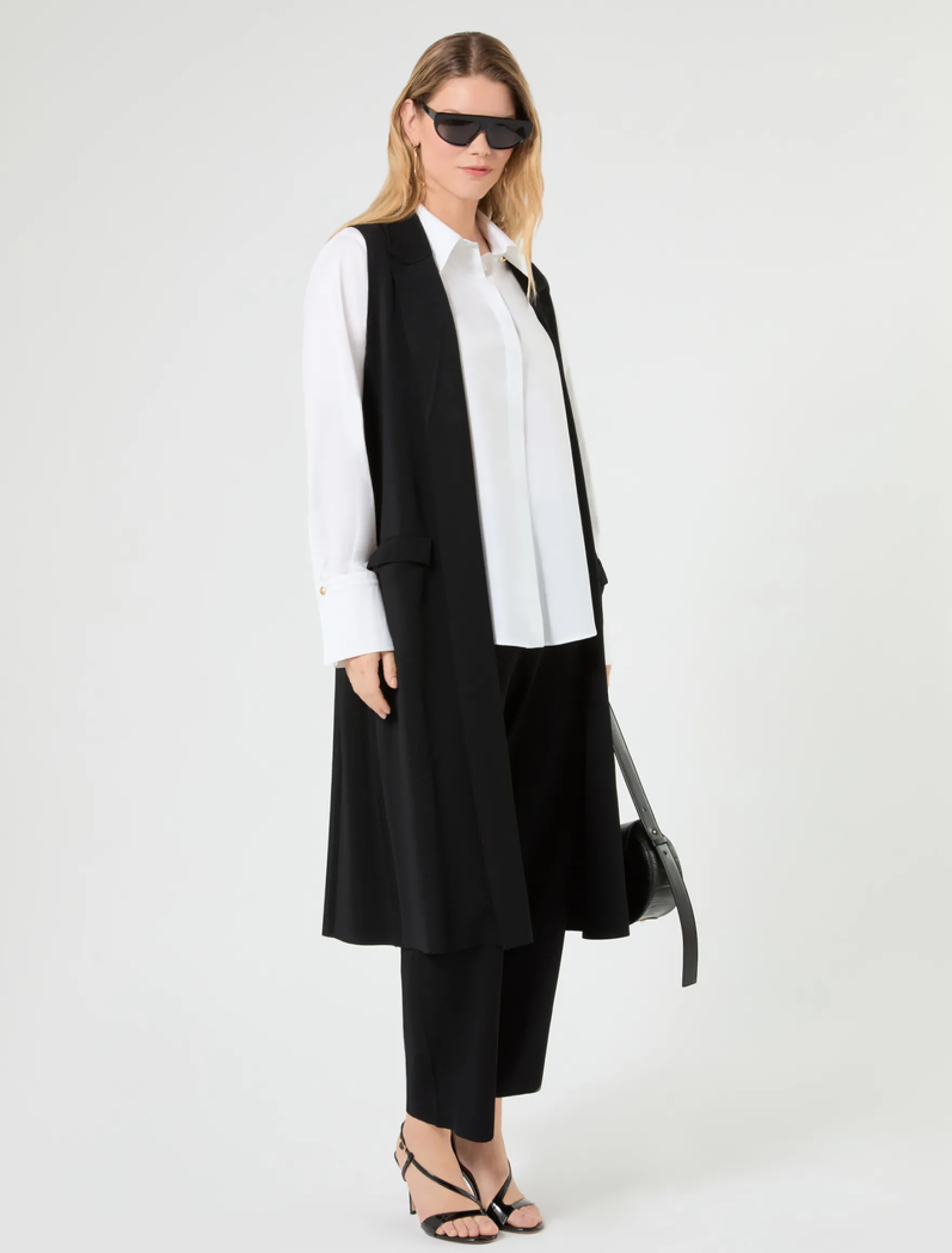 Camicia in popeline jacquard - BIANCO OTTICO