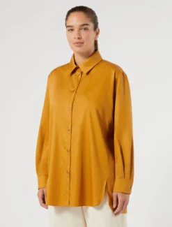 Camicia in raso di cotone - OCRA