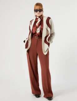 Camicia in raso di seta - BORDEAUX
