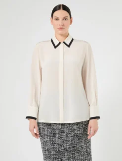 Camicia in seta - GHIACCIO