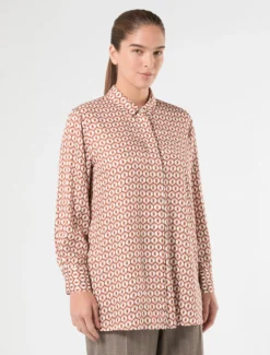 Camicia in twill - BIANCO
