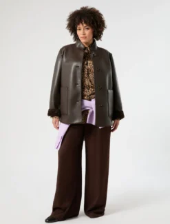 Camicia in twill - BISCOTTO