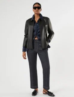 Camicia in twill tencel - BLU