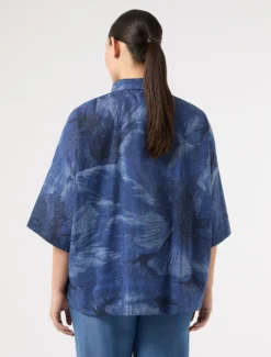 Camicia in voile di cotone - BLUETTE