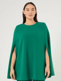 Cappa in cady - VERDE SMERALDO