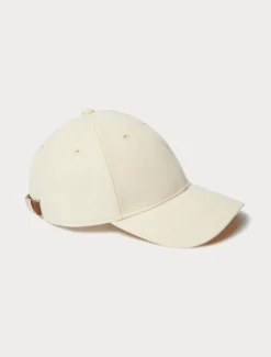 Cappello da baseball in canvas - BIANCO