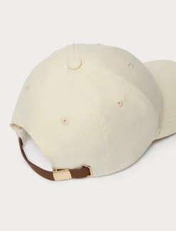 Cappello da baseball in canvas - BIANCO