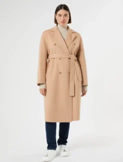 Cappotto in double di misto lana - CIPRIA