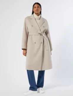Cappotto in double di misto lana - COLONIALE