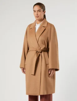 Cappotto in drap di cammello - CAMMELLO