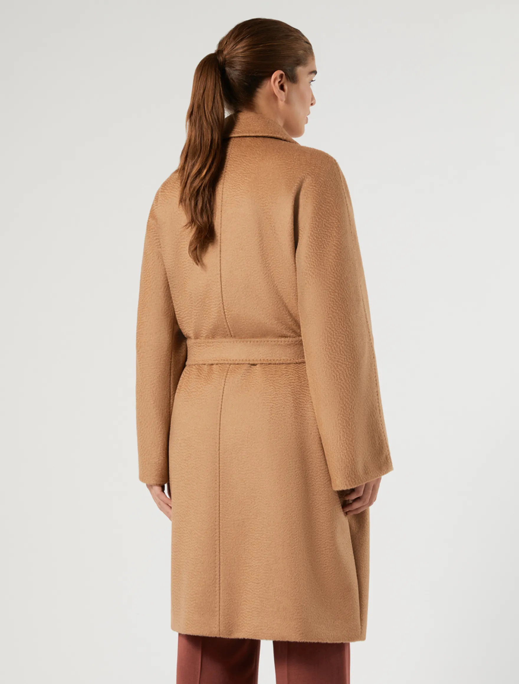 Cappotto in drap di cammello - CAMMELLO