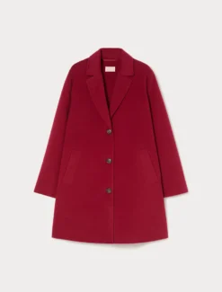 Cappotto in panno double - BORDEAUX
