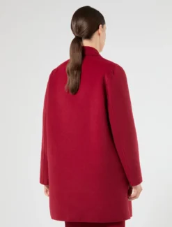 Cappotto in panno double - BORDEAUX
