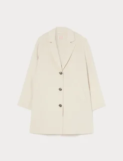 Cappotto in panno double - GHIACCIO