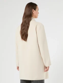 Cappotto in panno double - GHIACCIO