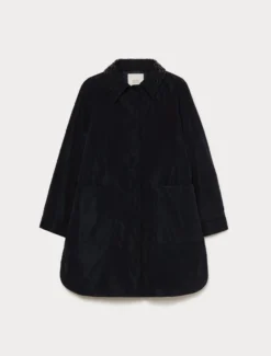 Cappotto in taffetà antigoccia - BLU NOTTE
