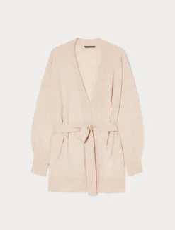 Cardigan in cachemire - BEIGE