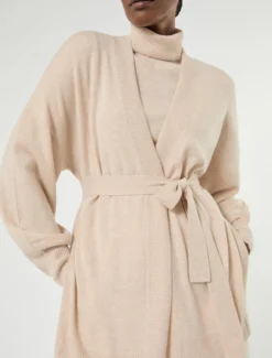Cardigan in cachemire - BEIGE