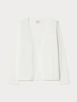 Cardigan in cotone - BIANCO