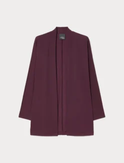 Cardigan in jersey interlock - PRUGNA