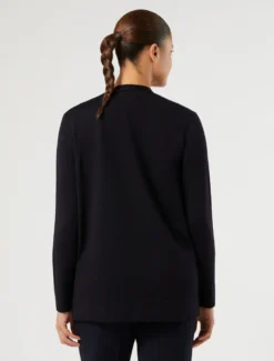 Cardigan in lana - BLU NOTTE