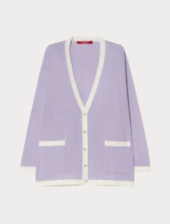 Cardigan in seta e cachemire - LILLA