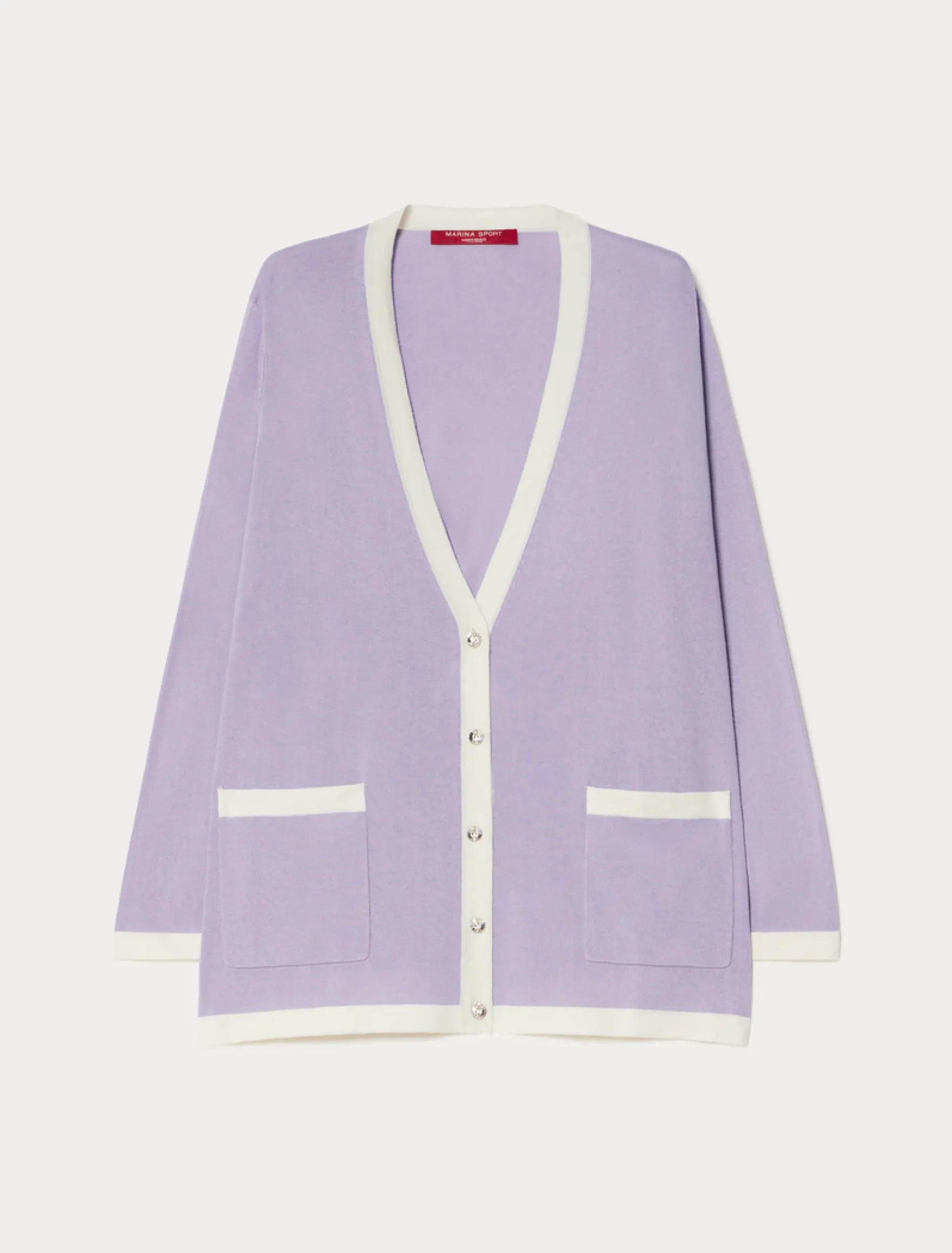 Cardigan in seta e cachemire - LILLA