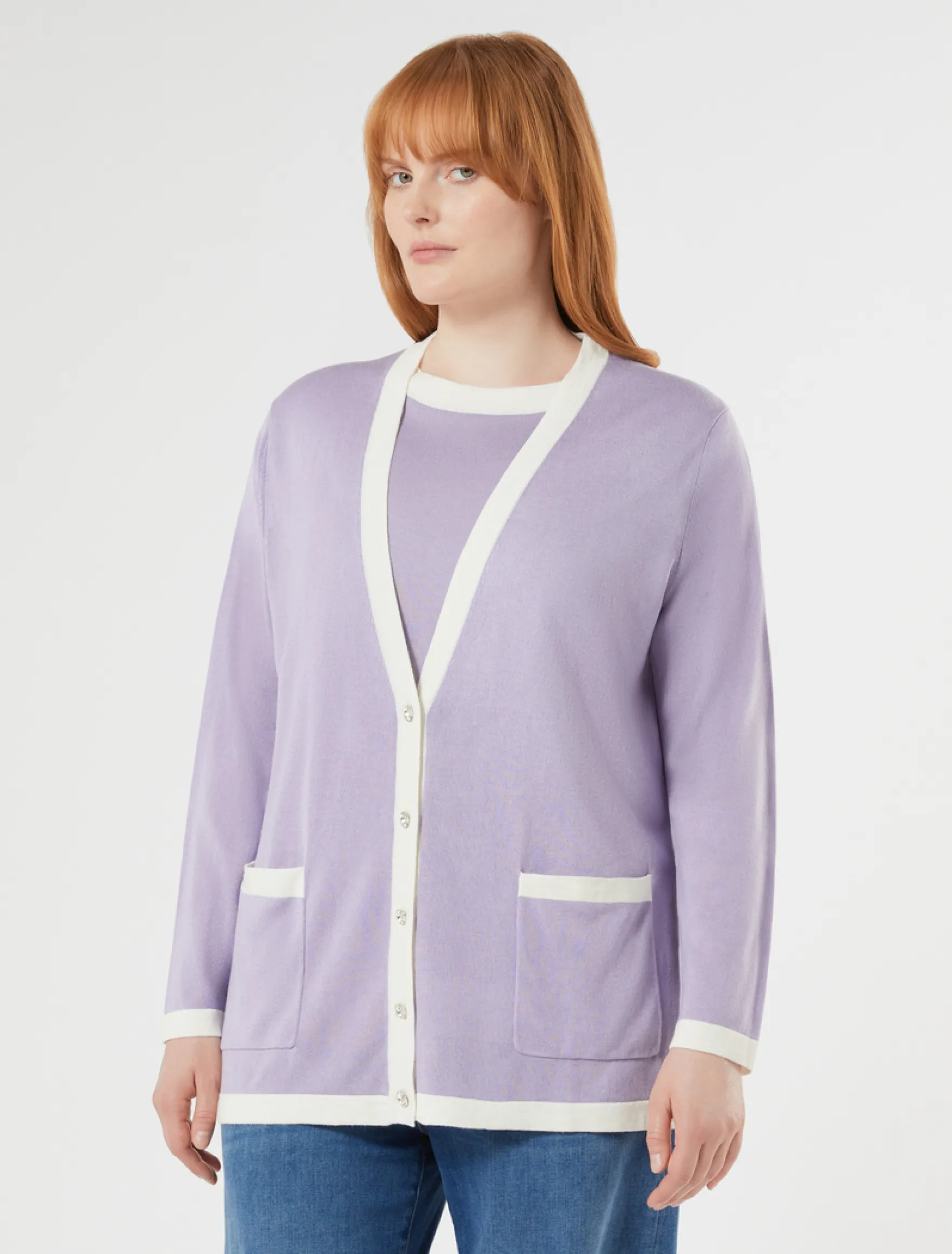 Cardigan in seta e cachemire - LILLA