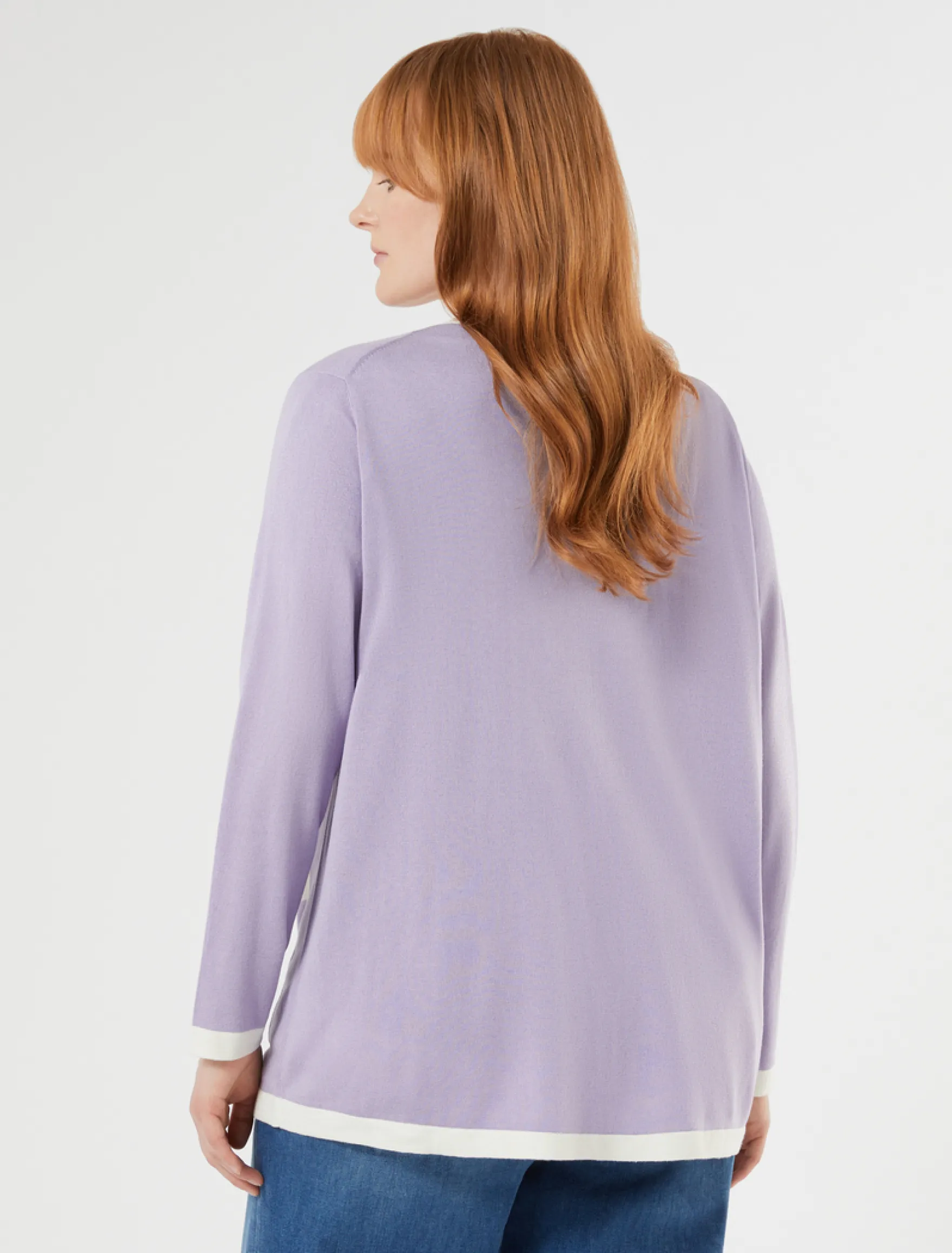 Cardigan in seta e cachemire - LILLA