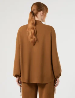 Cardigan in viscosa - BISCOTTO
