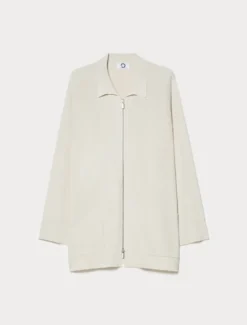 Cardigan in viscosa con tasche - CIPRIA