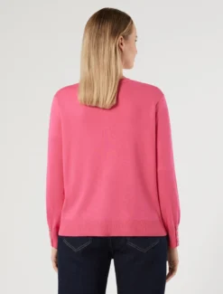 Cardigan in viscosa stretch - LAMPONE