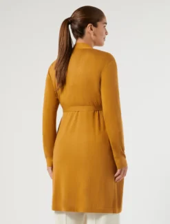 Cardigan lungo in seta e cachemire - OCRA