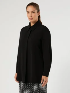 Casacca in cady - NERO