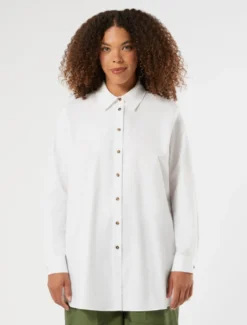 Casacca in cotone - BIANCO