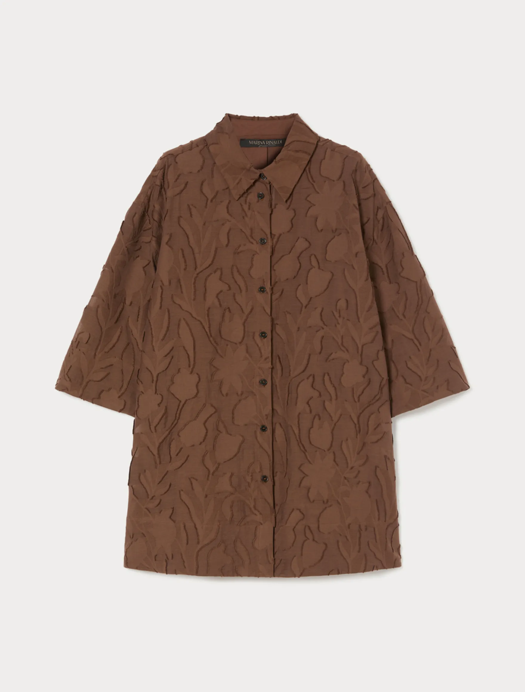 Casacca in fil coupé - CACAO