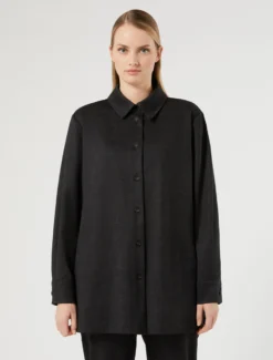 Casacca in jersey - NERO