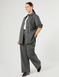 Casacca in jersey - NERO BIANCO