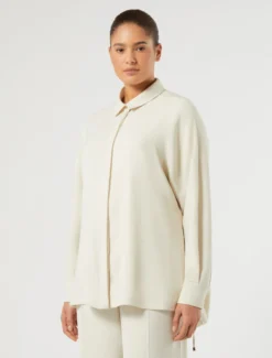 Casacca in microtwill stretch - SABBIA