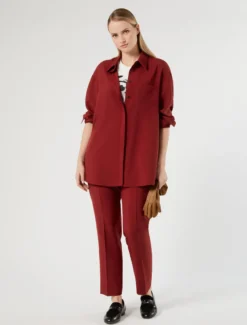 Casacca in stuoia mélange - BORDEAUX