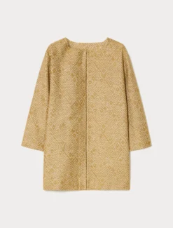 Casacca jacquard - VERDE OLIVA