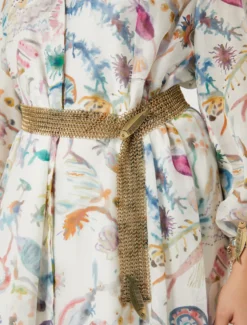 Cintura in maglia metallica - ORO