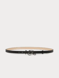 Cintura in pelle - NERO