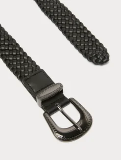 Cintura intrecciata - NERO