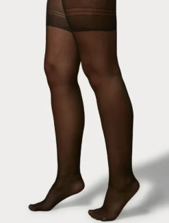 Collant in tulle 20 denari - NERO