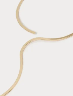 Collier e orecchini a onda - ORO
