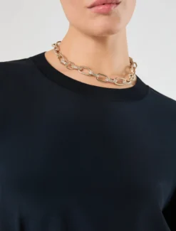 Collier in pavè di strass - CRISTALLO